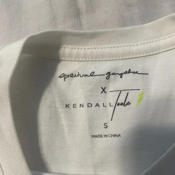 Spiritual Gangster x Kendall Toole Never Knocked Out T Shirt Sz S - Picture 3 of 3